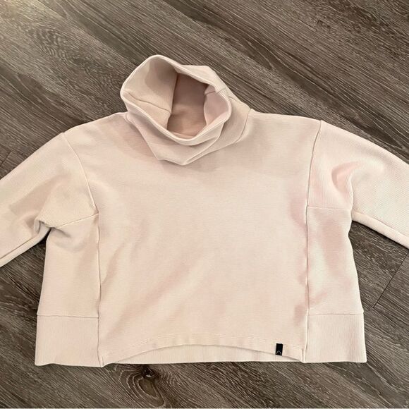 Varley ribbed crop turtleneck sweatshirt - Picture 3 of 9